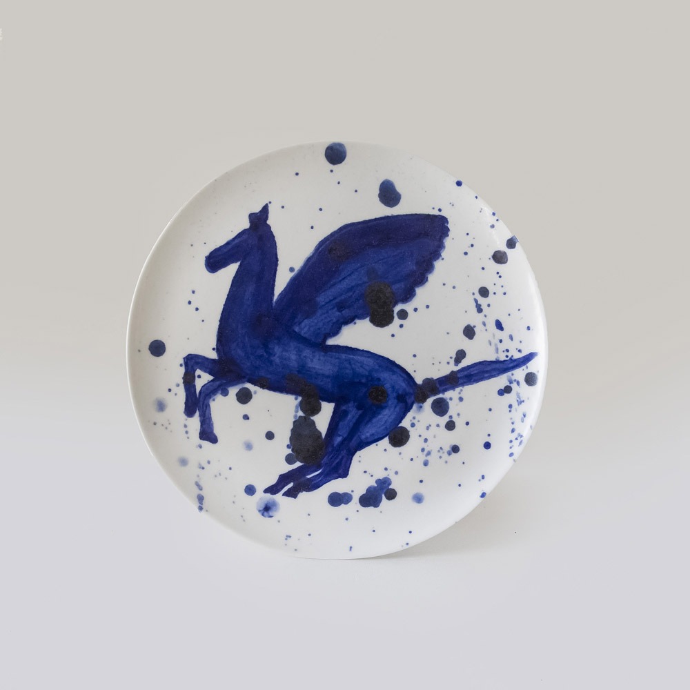 Julie Smeros Ceramics - Pegasus Plate - 2018
