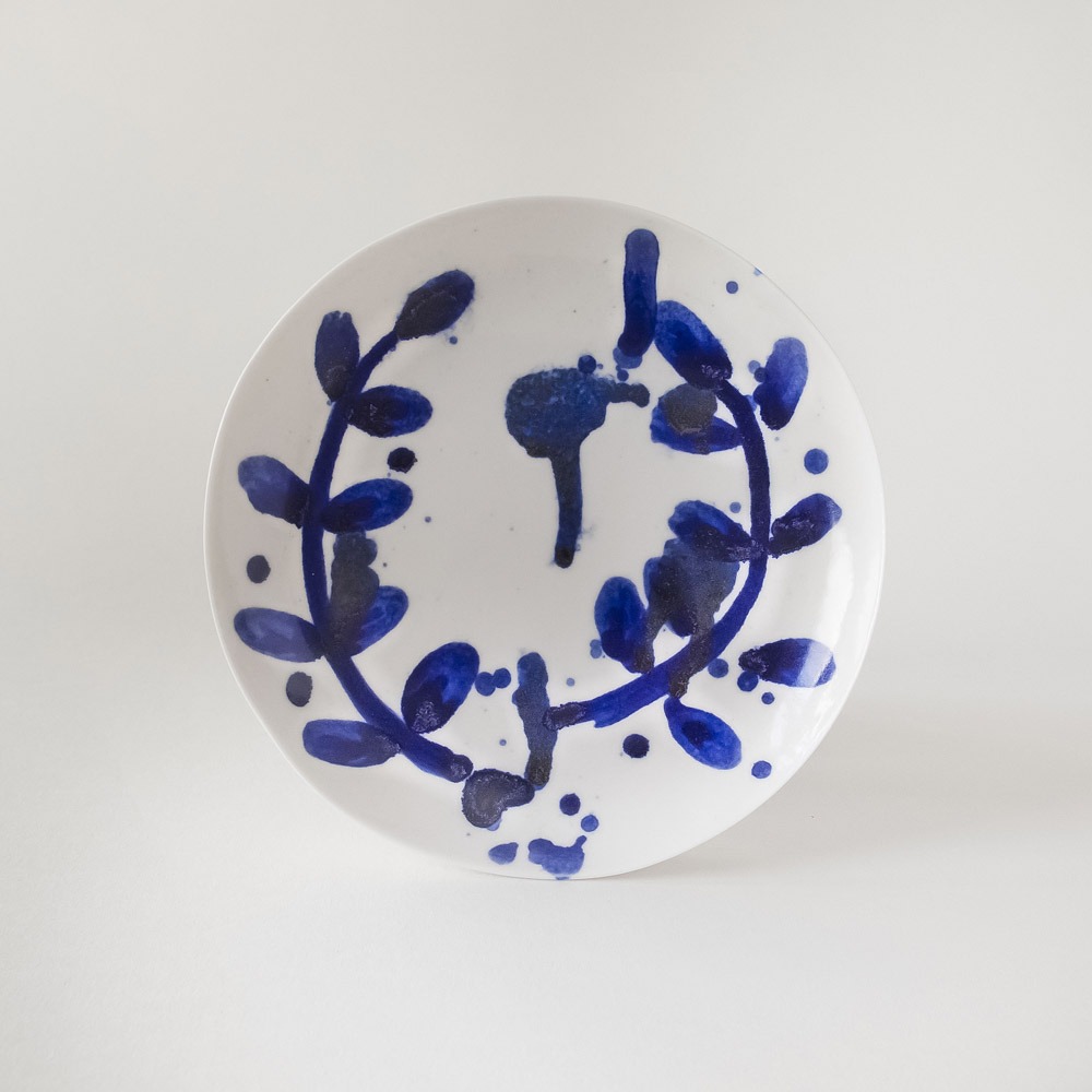 Julie Smeros Ceramics - Wreath Plate - 2018