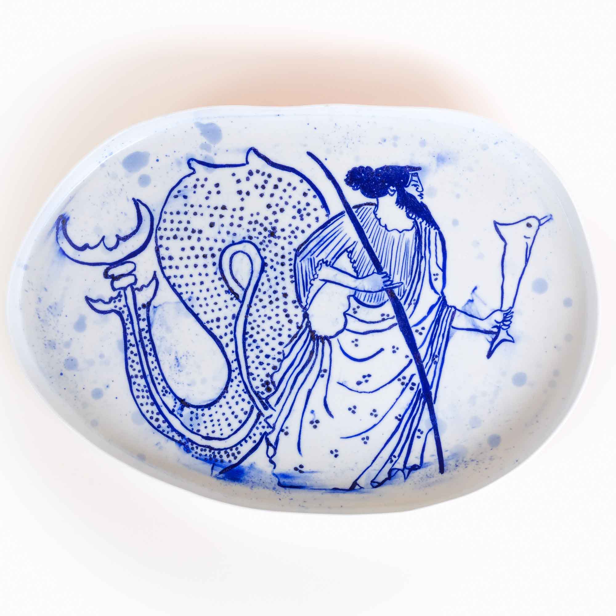 Nereus, Porcelain Platter