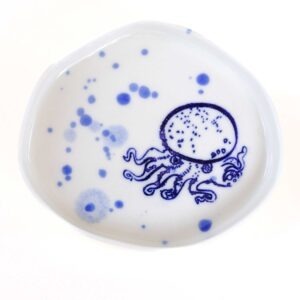 octopus porcelain platter